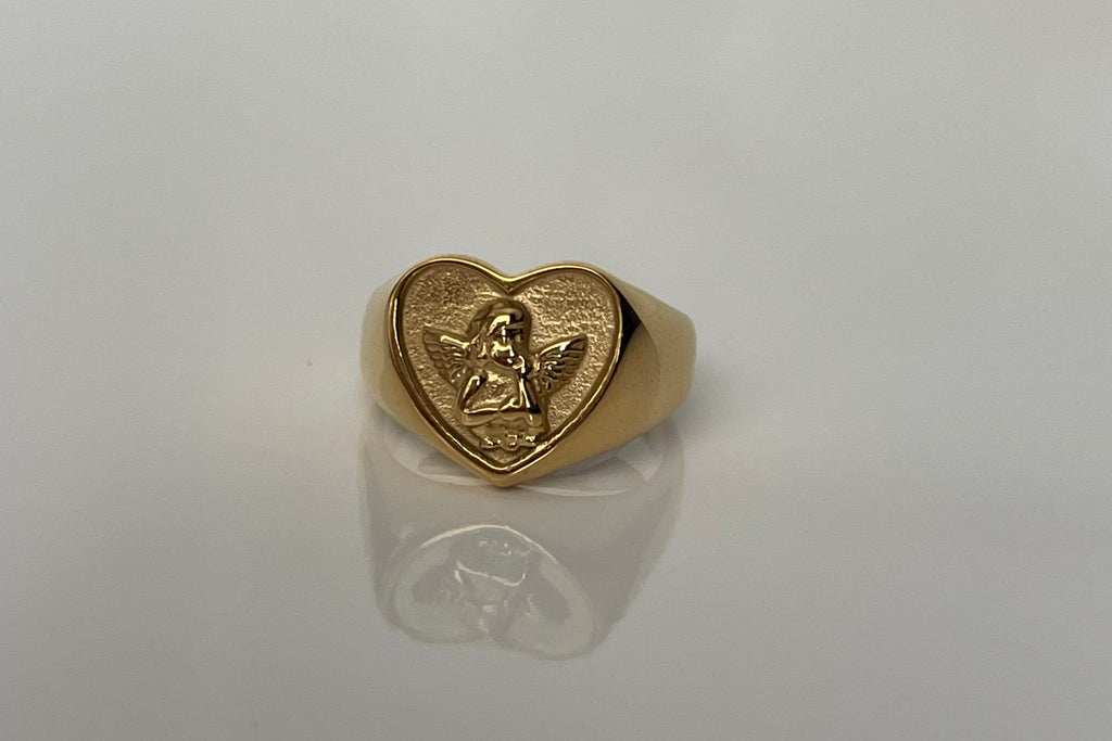 Heart Angel Ring