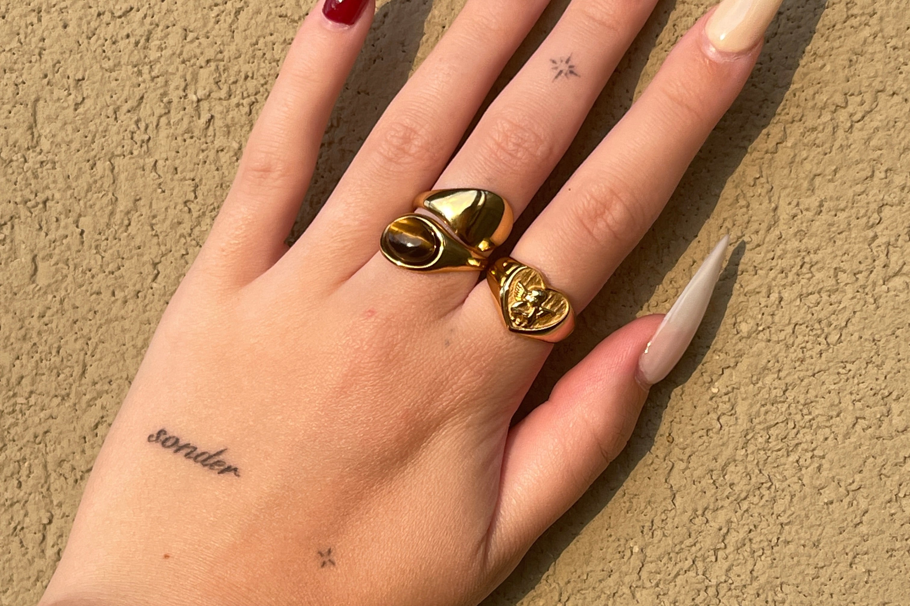 Heart Angel Ring
