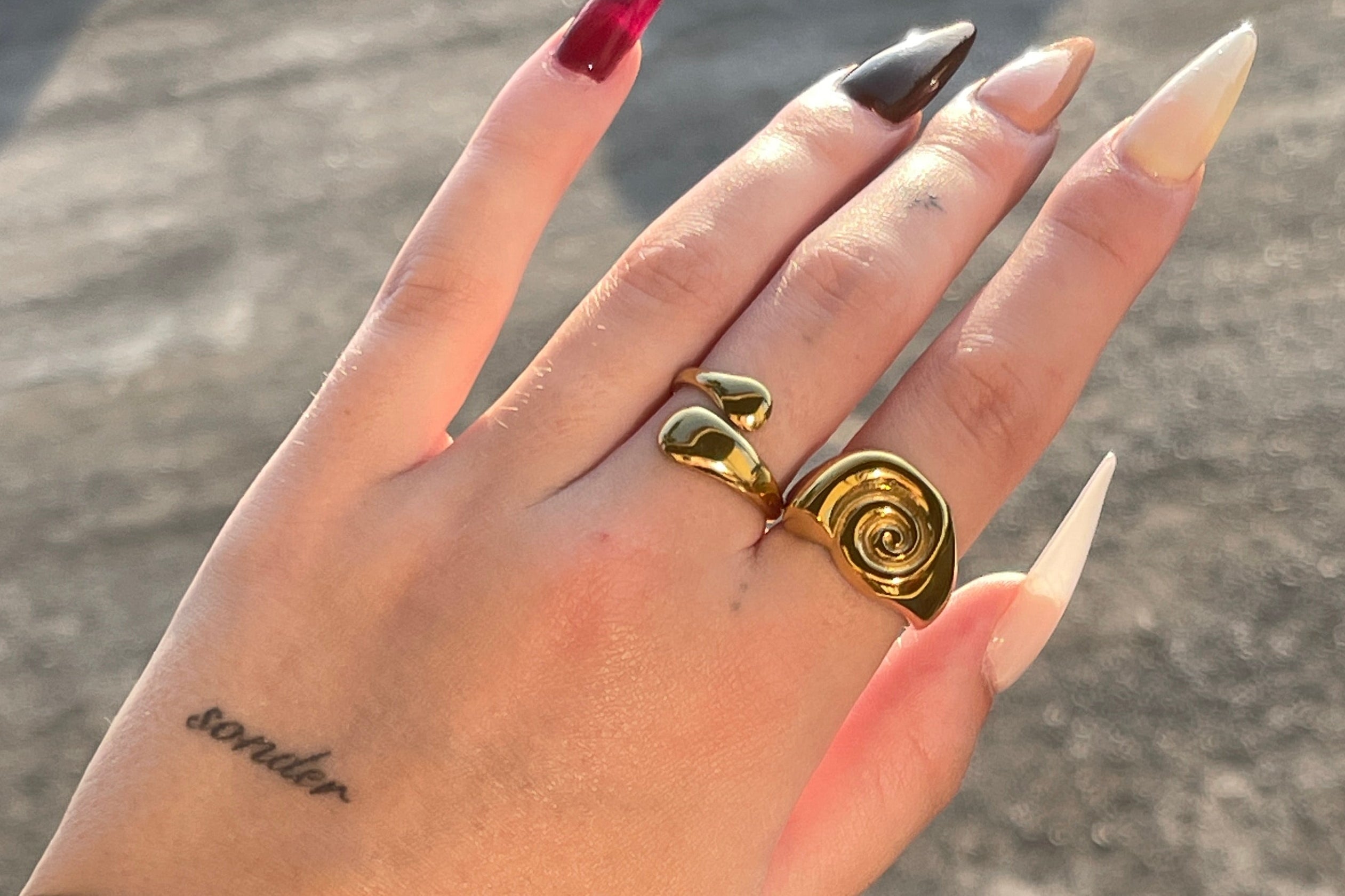 Droplet Ring (Adjustable)